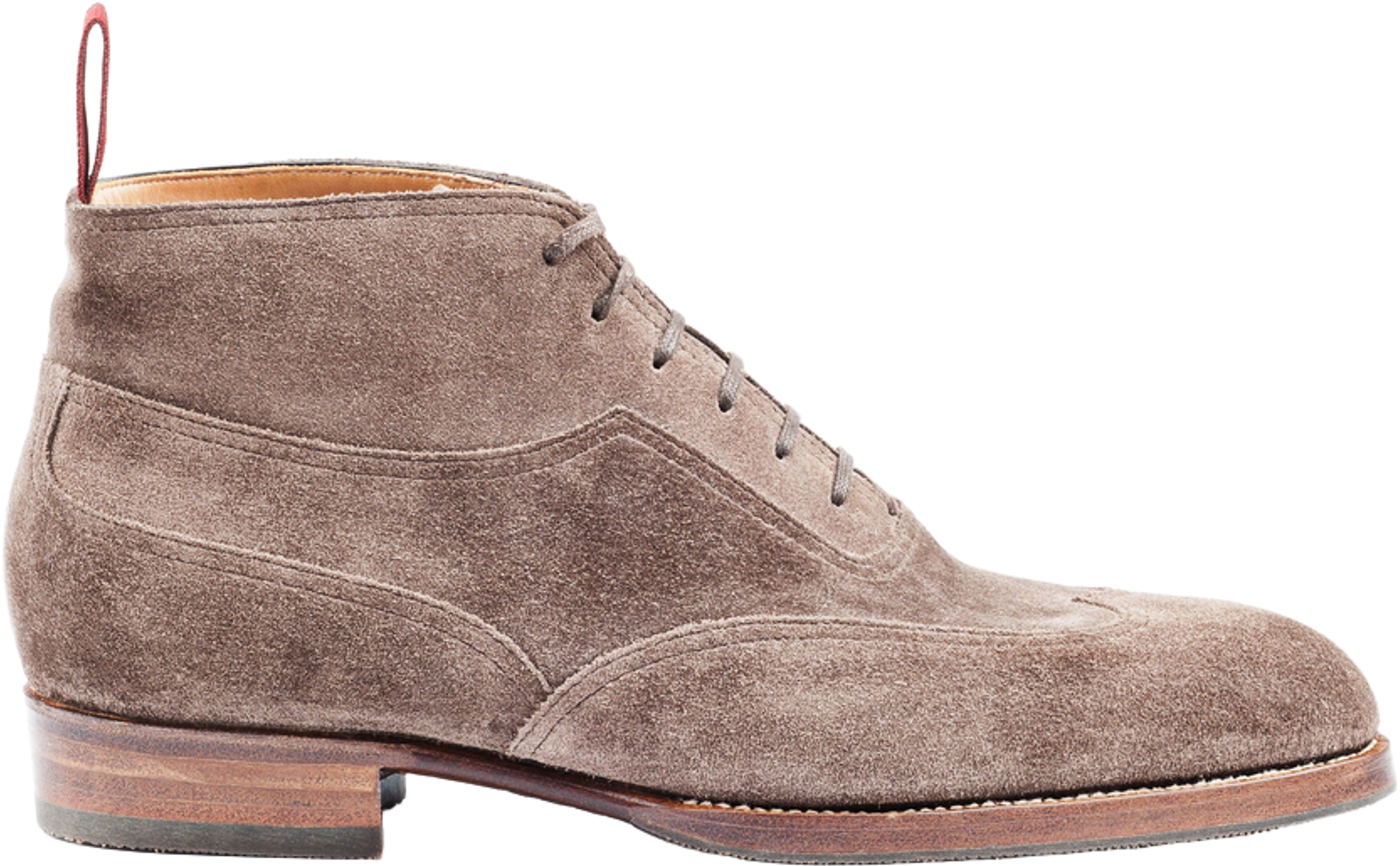 Saint Crispins Oxford bootee, plain sewn wing tip