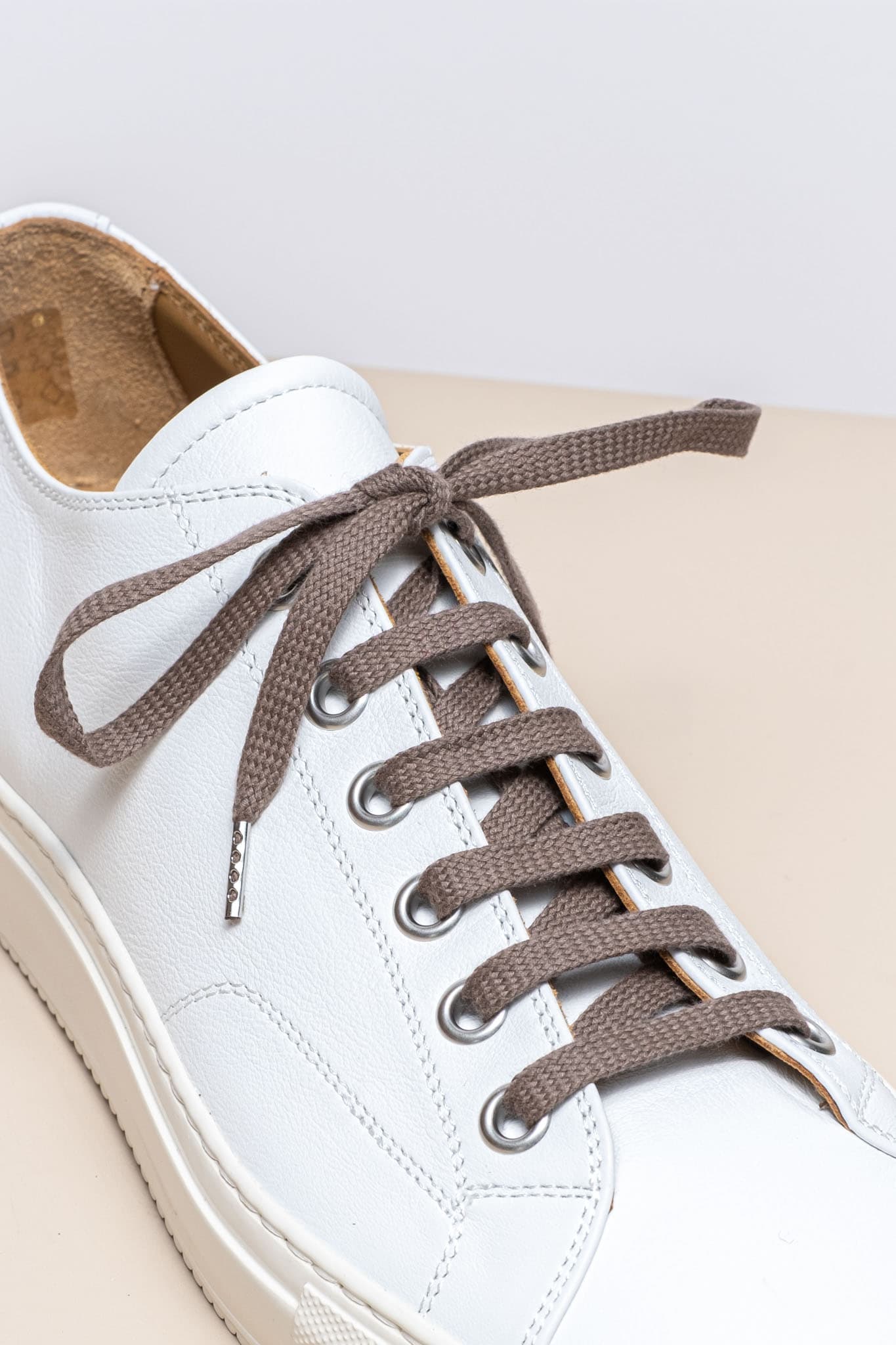 Mauve Grey Sneaker Laces