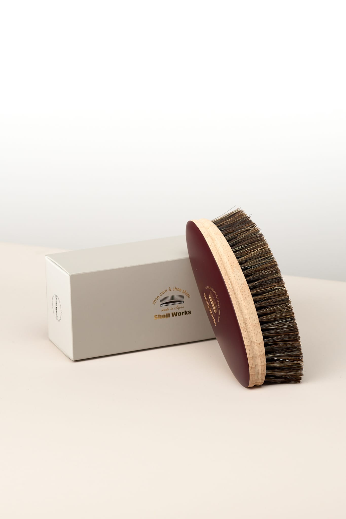 Brosse de Nettoyage en Crin de Cheval