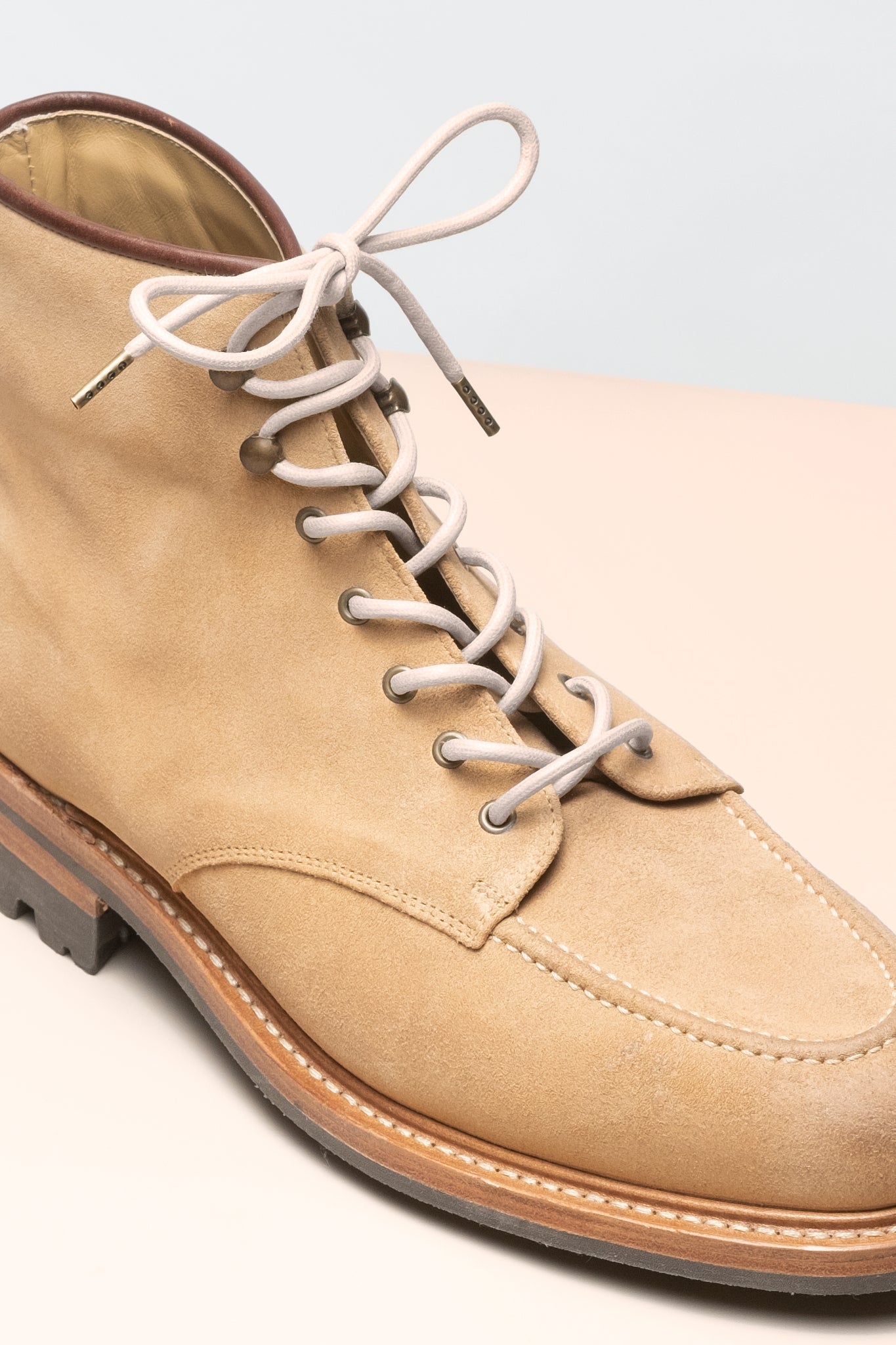 Ivoorwit | 4 mm Ronde Gewaxte Schoenveters