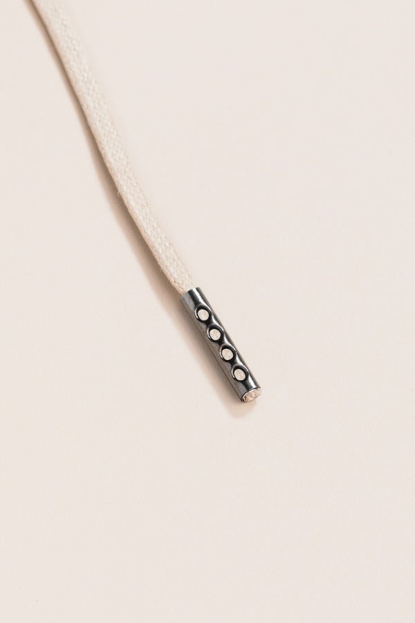 Bone White - Round Waxed Shoelaces | Senkels