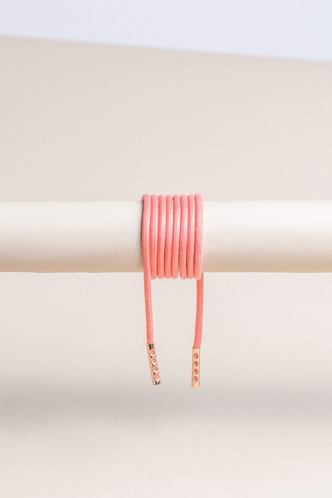 Salmon - Round Waxed Shoelaces | Senkels